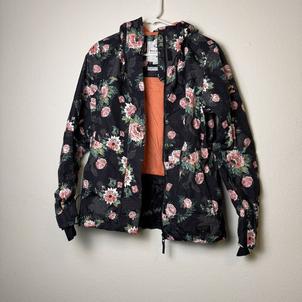 Billabong Akira Printed Womens Snow Ski Jacket Floral XS